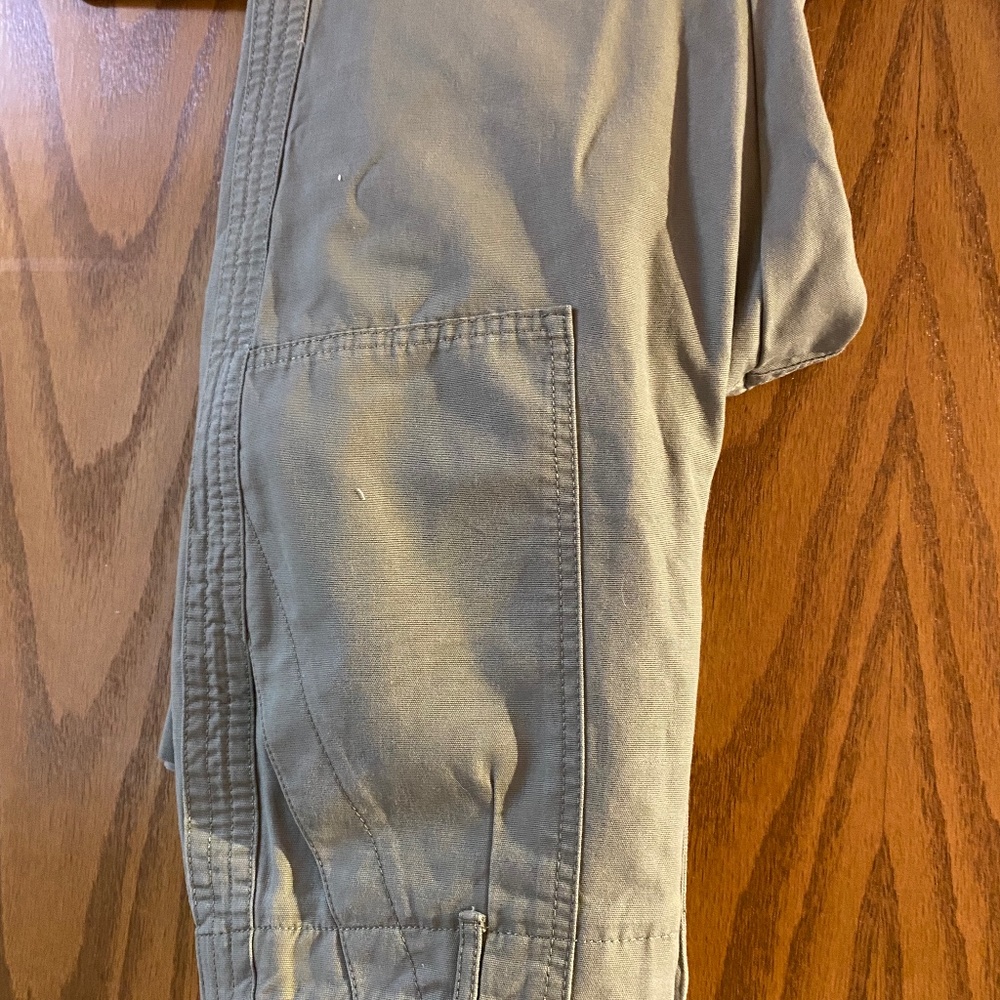 Talbots 8p Olive Green Summer Pants